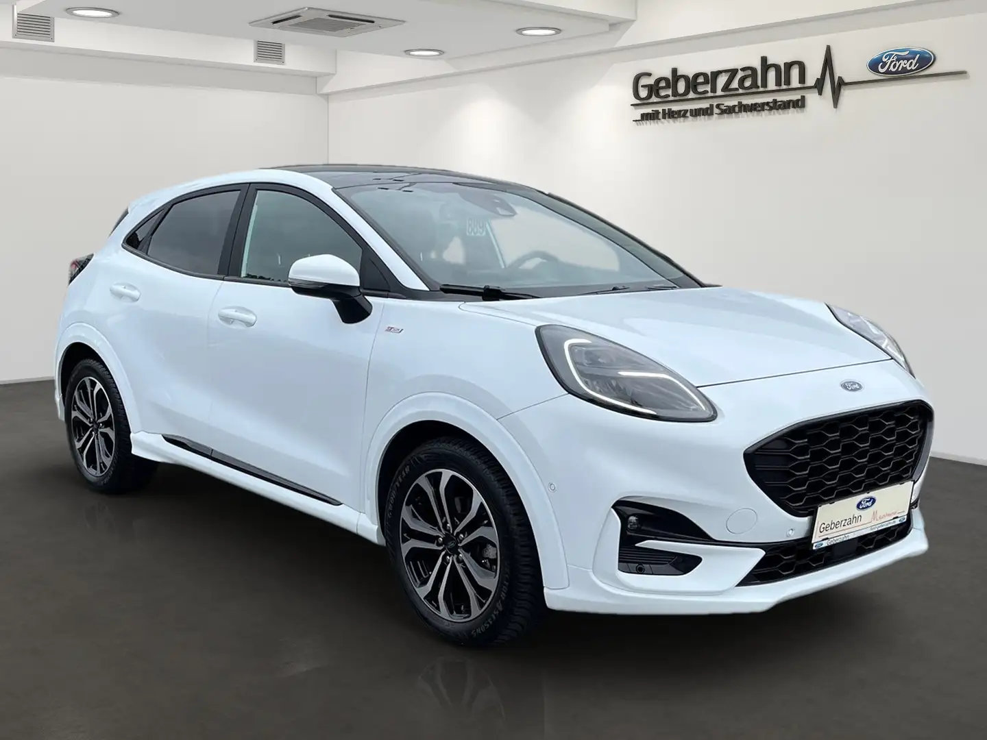 Ford Puma 1.0 EcoBoost MildHybrid ST-Line X/Panorama/LED/R.K Weiß - 2