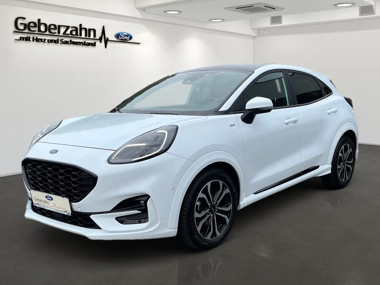 Ford Puma 1.0 EcoBoost MildHybrid ST-Line X/Panorama/LED/R.K Weiß - 1