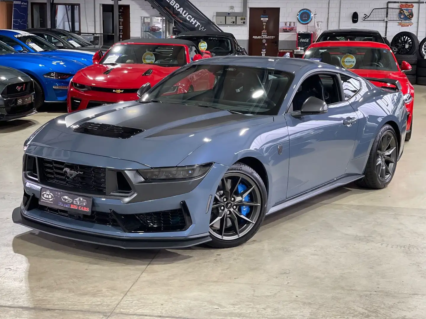 Ford Mustang 5.0+V8+334+DARK HORSE+RECARO+B&O SOUND+MAGNERIDE Blau - 1