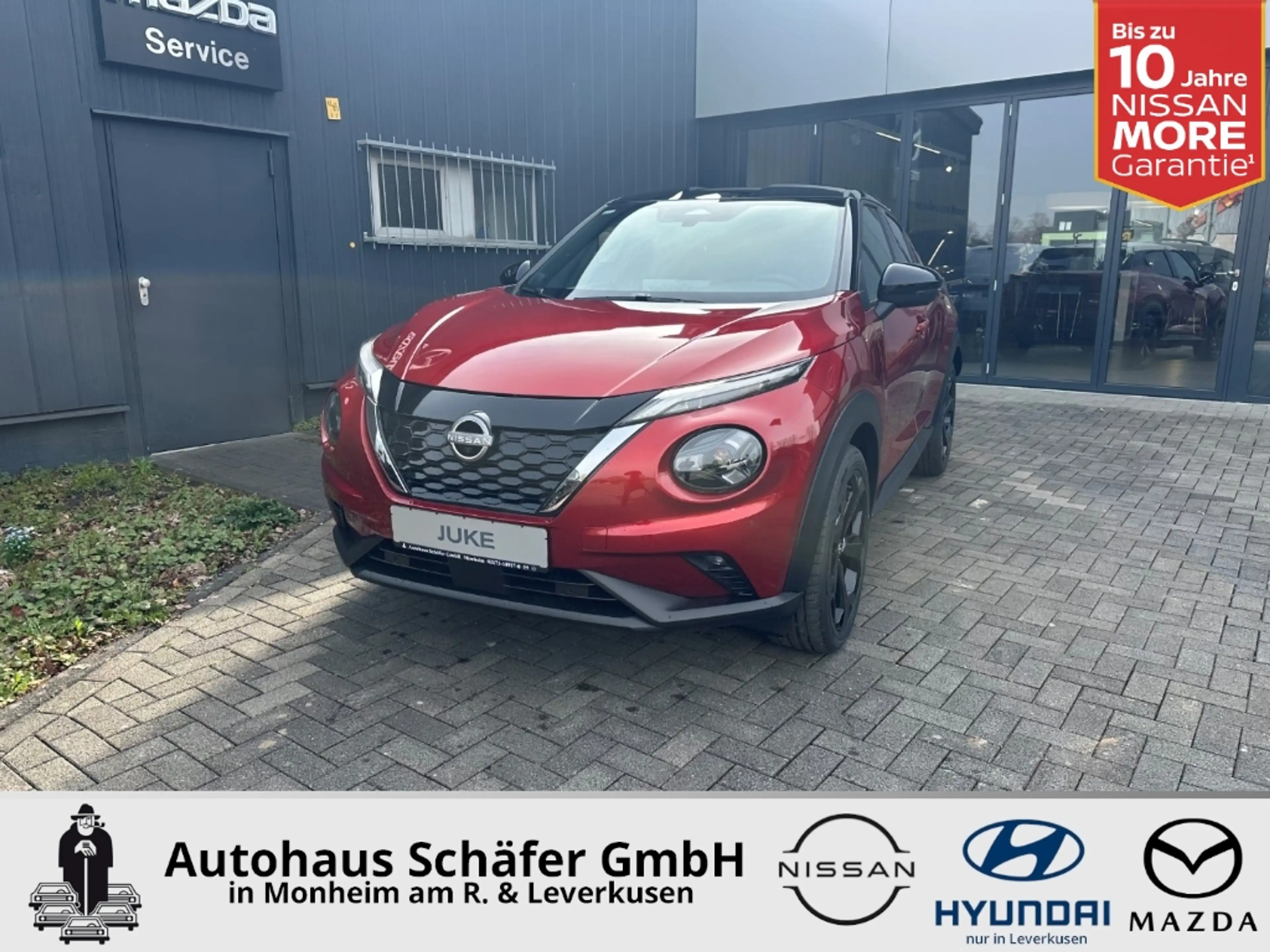 Nissan Juke TEKNA 1.6 Hybrid 143PS 4AMT 2-Farben Bose BFS Navi