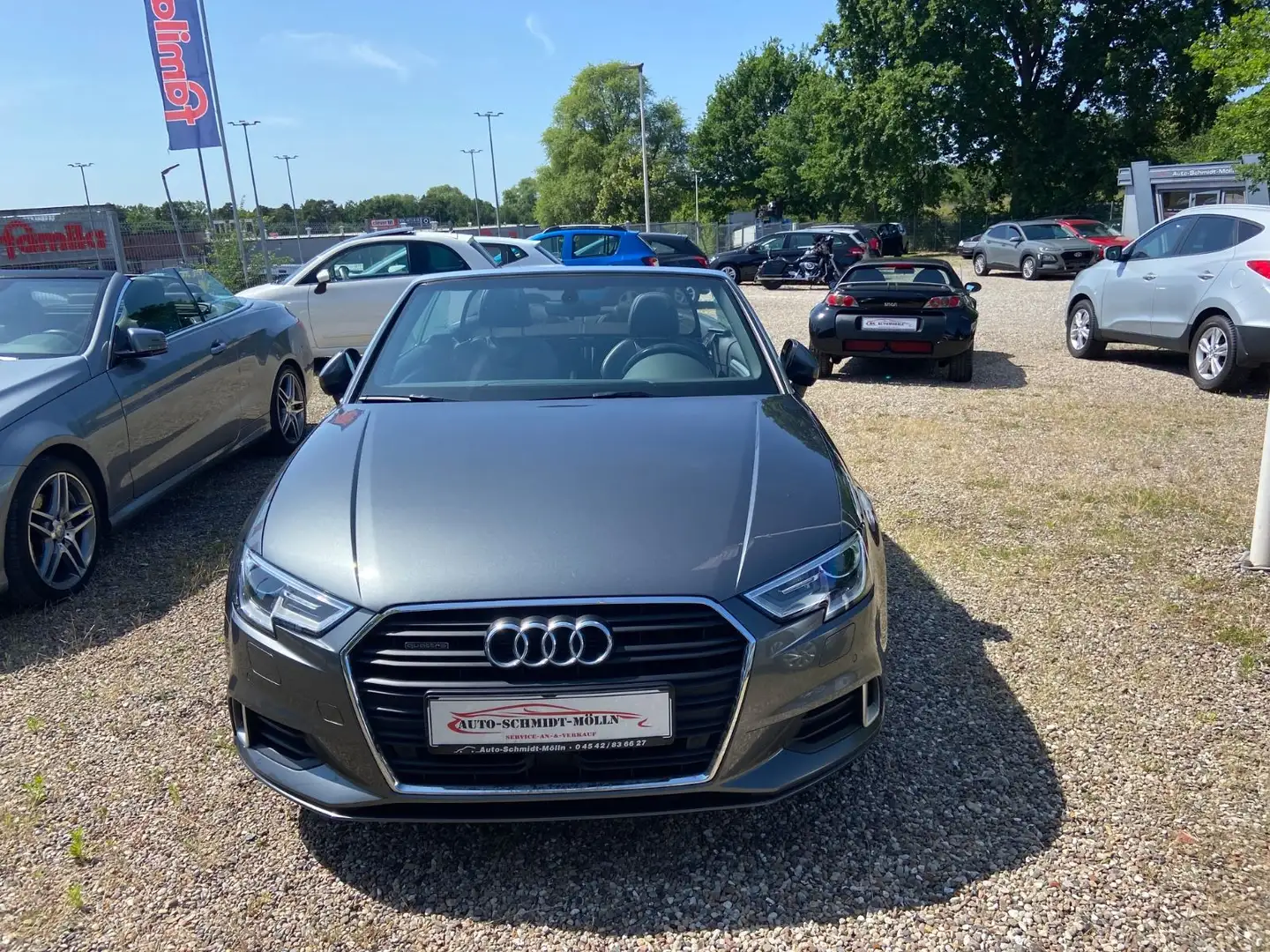 Audi A3 Cabriolet quattro sport S-Line BI-Xenon Grau - 1