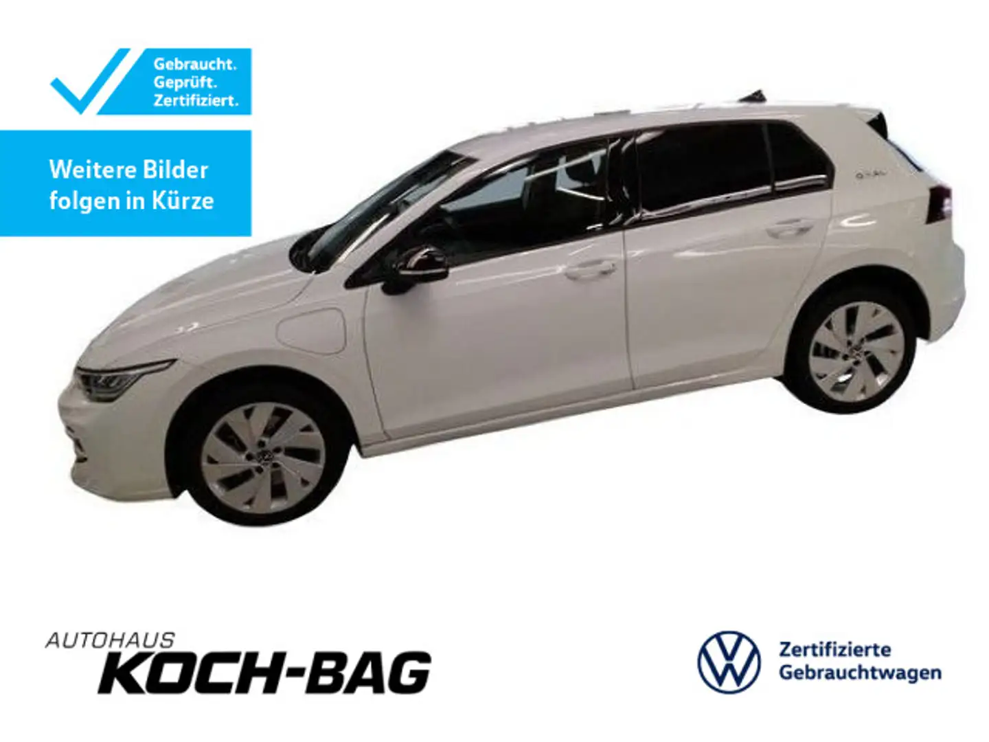 Volkswagen Golf 1,5TSI eHybrid GOAL DSG Kamera LED Sitzheiz Weiß - 1