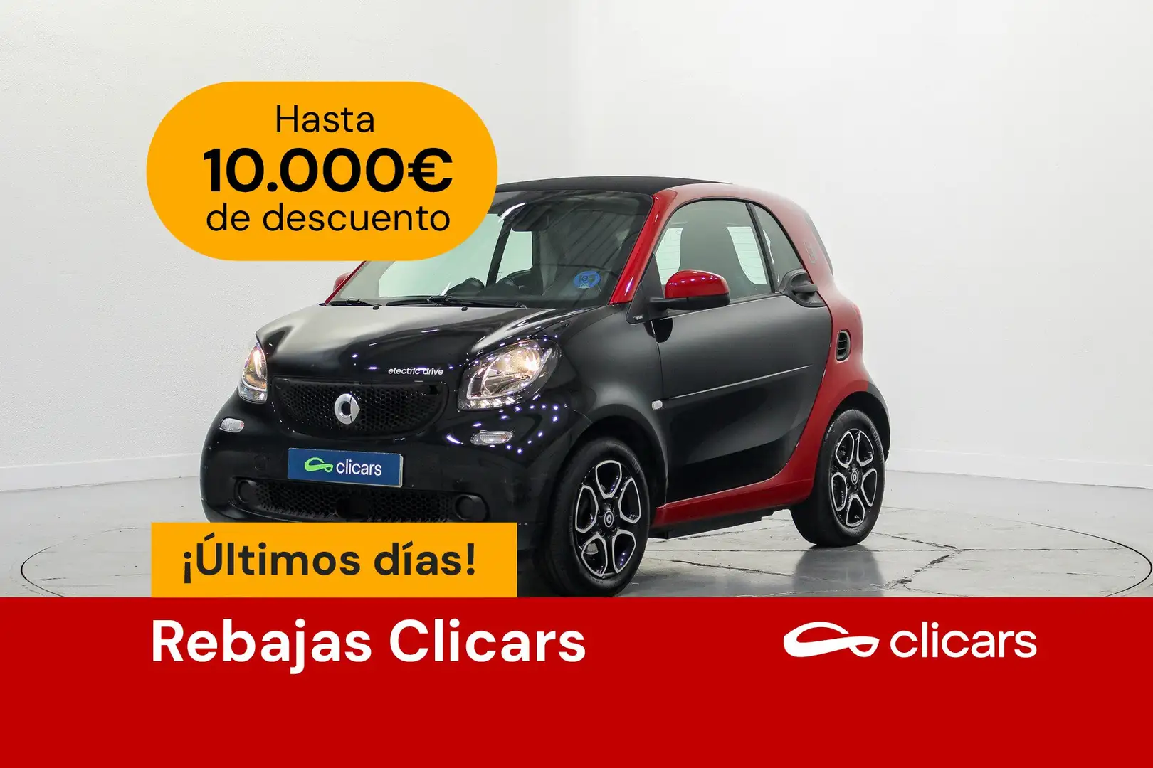 smart forTwo Coupé Electric Drive Negro - 1