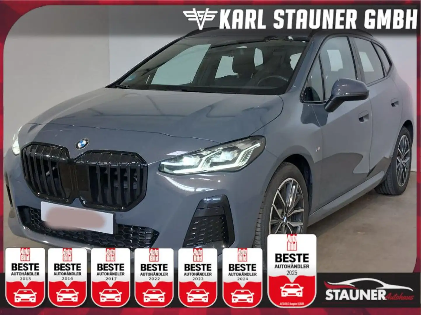 BMW 218 i Active Tourer M-Sport KAMERA LED Grau - 1