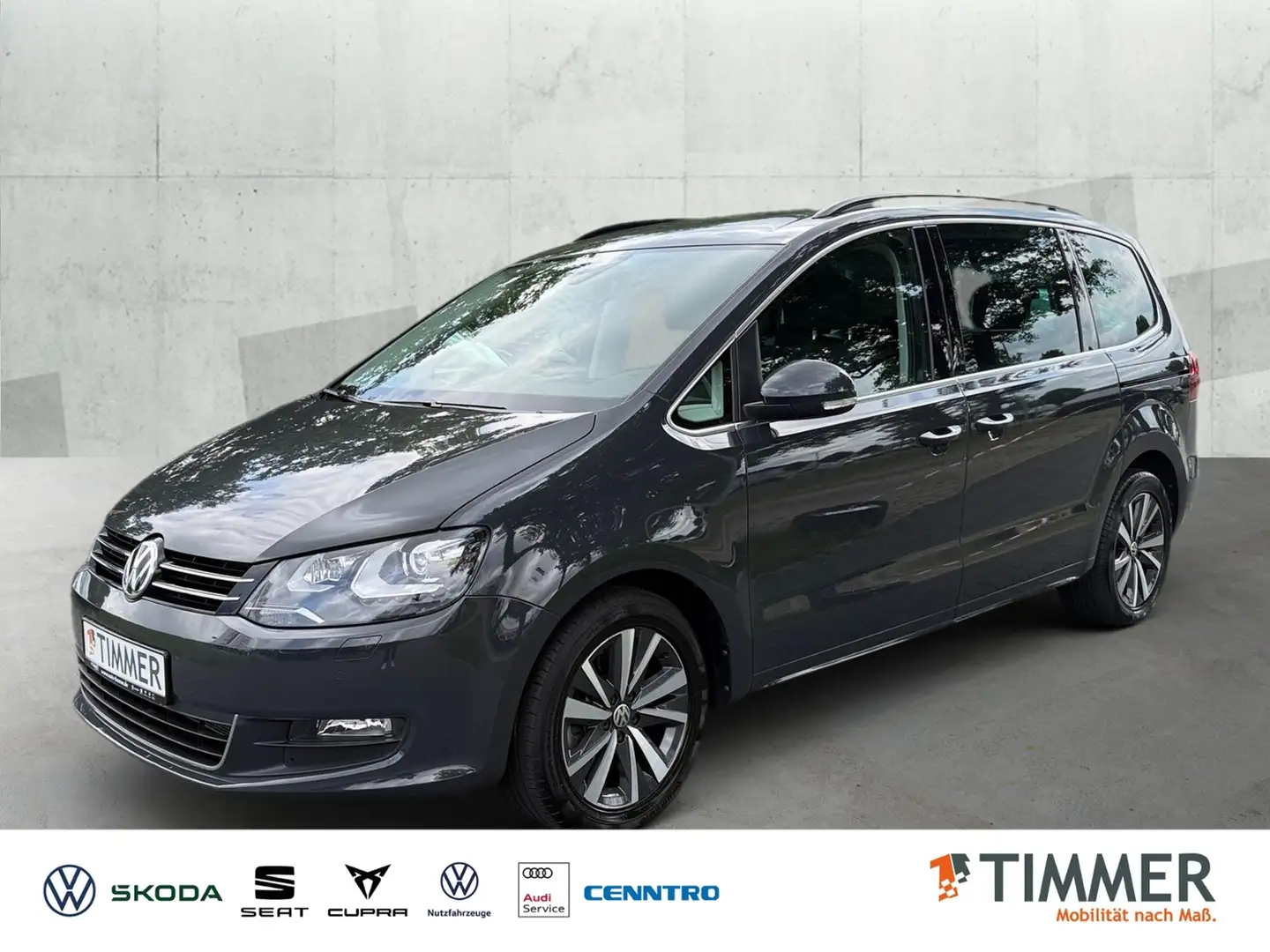Volkswagen Sharan 1.4 TSI COMFORT 7-SITZ *Bi-XENON *RKAM *ACC *NAVI Gris - 1