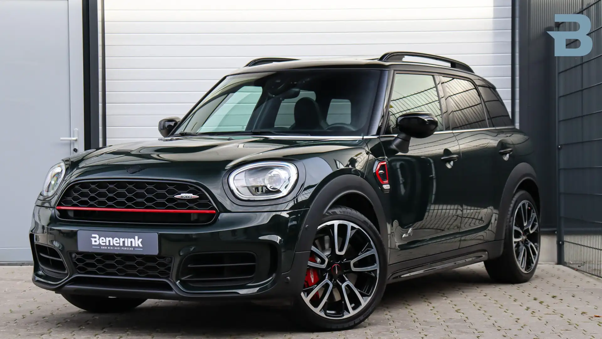 MINI John Cooper Works Countryman Mini 2.0 ALL4 Chili | Harman/Kardon | Panoramadak Groen - 1