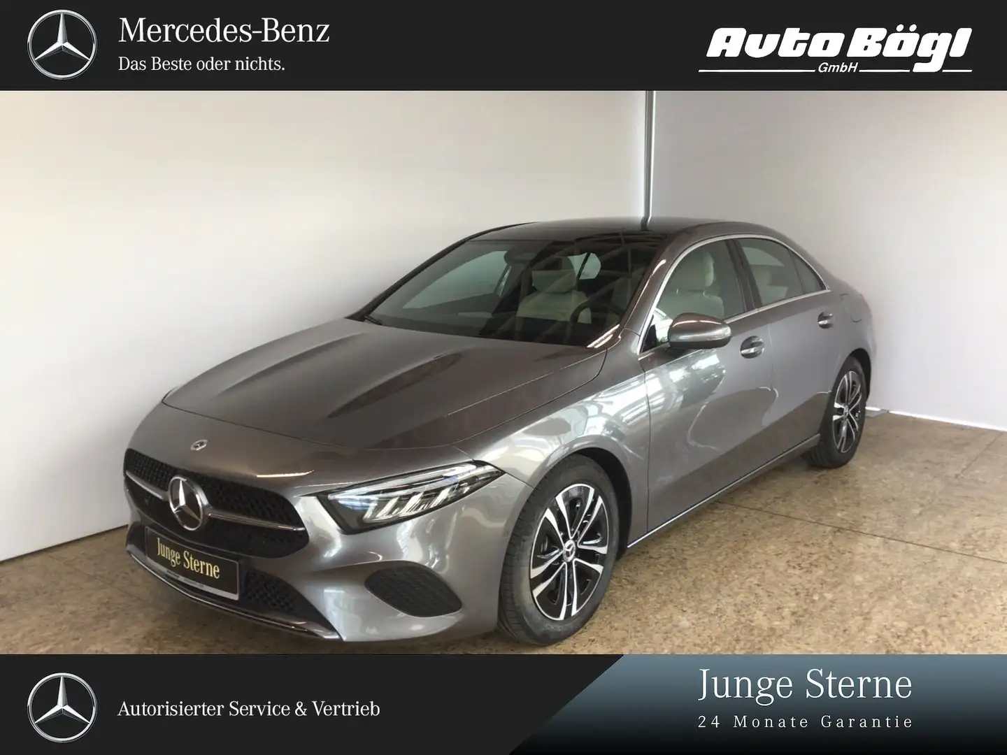 Mercedes-Benz A 200 A 200 Limousine Progressive/Pano/AHK/MBUX Navi/LED Grigio - 1