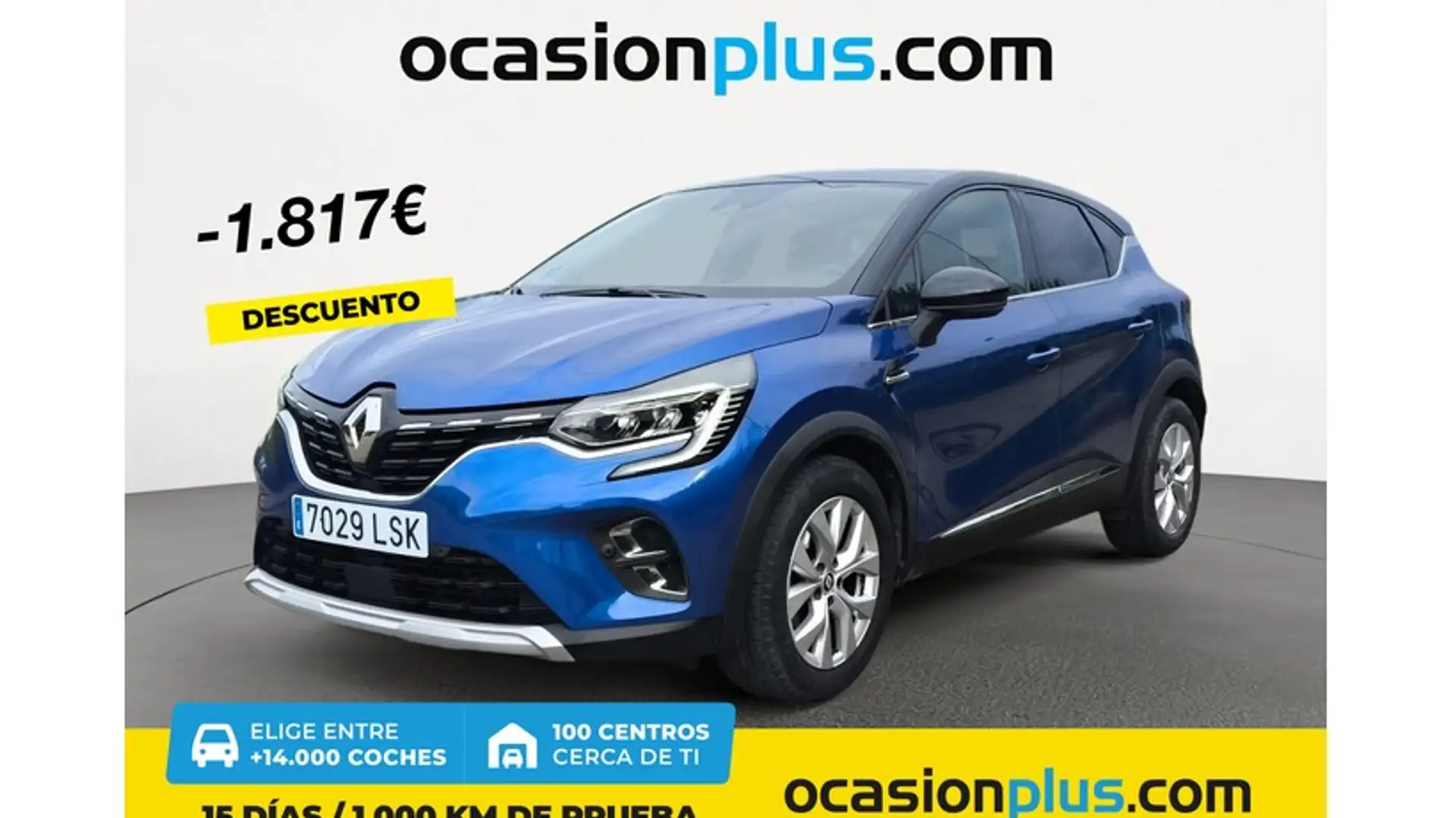 Renault Captur TCe GPF Micro Híbrido Zen103kW Blauw - 1