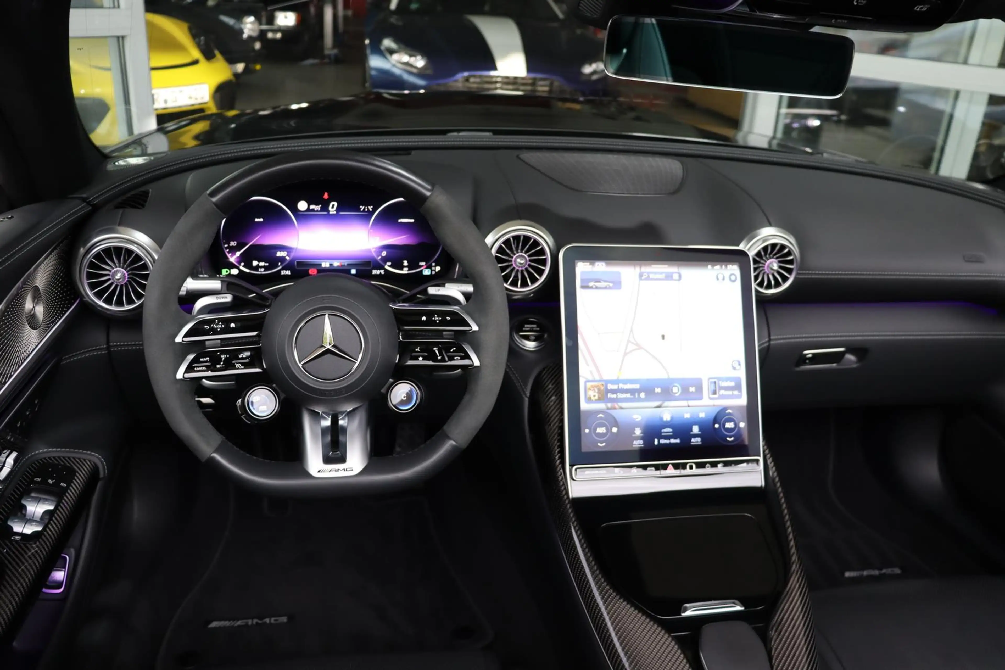 Mercedes-Benz SL 55 AMG Burmester / Massage / Aero-Paket / HuD — photo 6