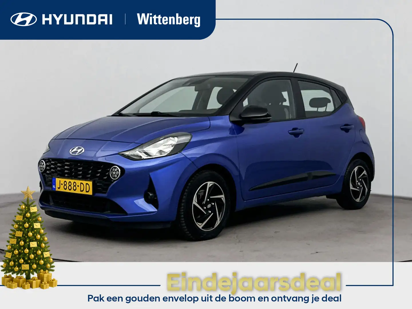 Hyundai i10 1.0 Comfort Smart | NAV | LM-VELGEN | CAMERA | TRE Blauw - 1