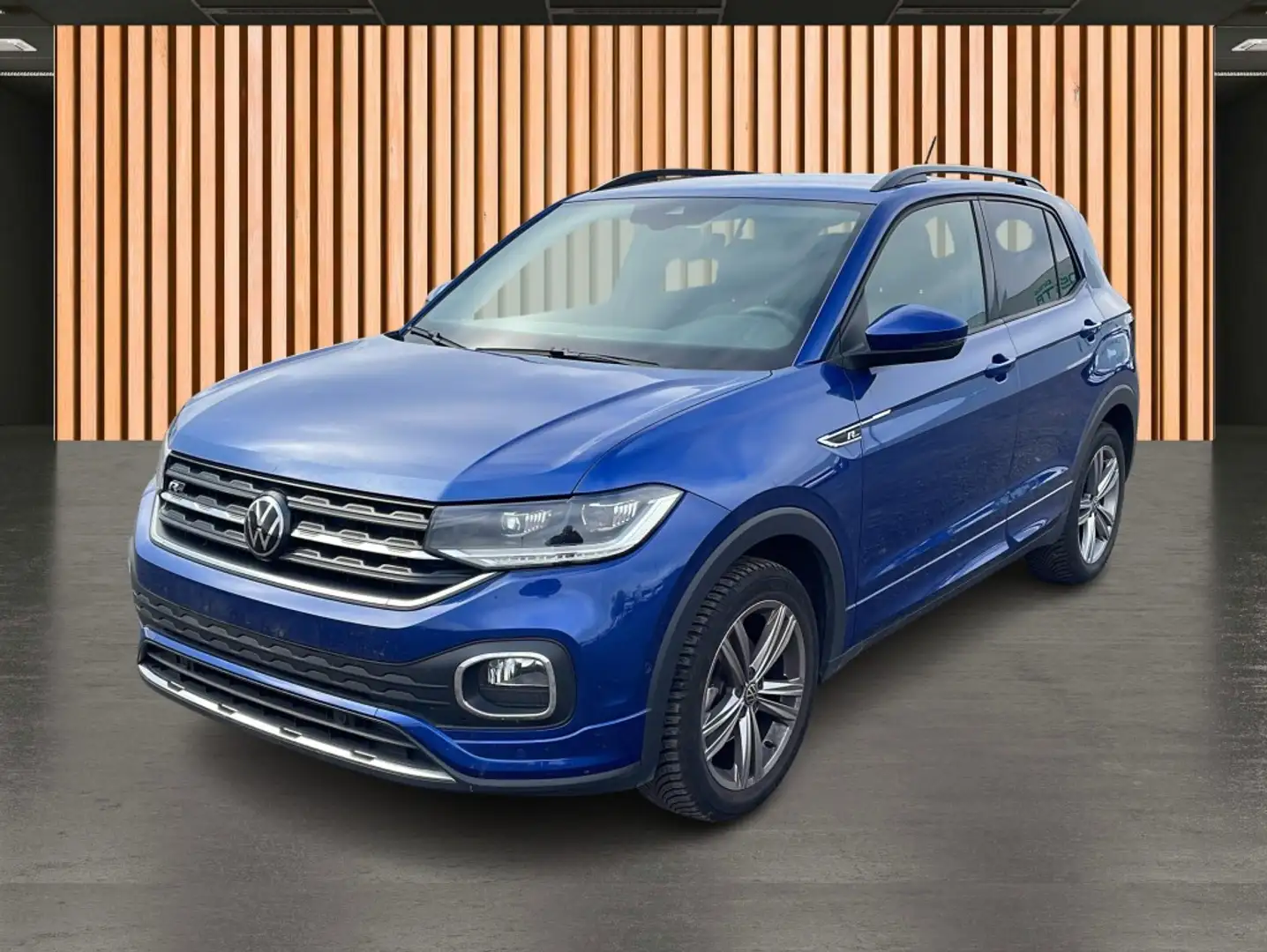 Volkswagen T-Cross 1.0 TSI DSG R-Line*Navi*ACC*Kamera*LED* Blau - 2
