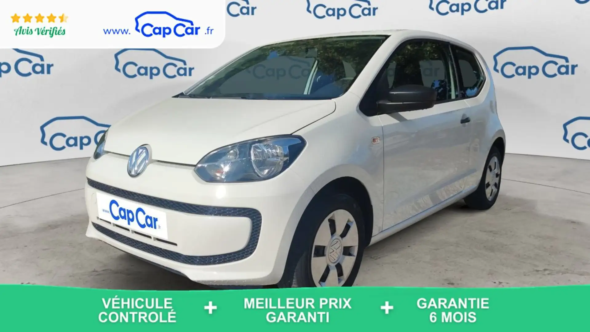 Volkswagen up! 1.0 60 Take UP Blanc - 1