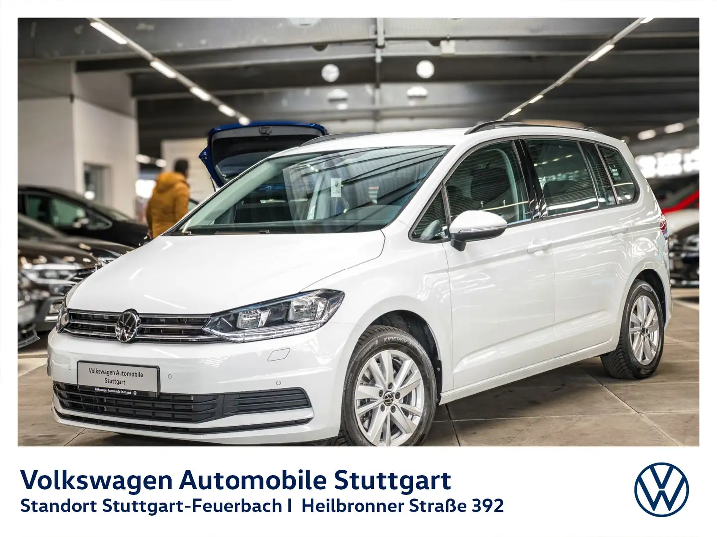 Volkswagen Touran 1.5 TSI Comfortline 7-Sitze Navi Kamera Blanc - 1
