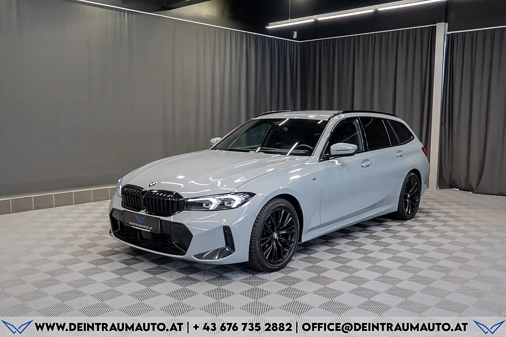 BMW 320 d 48 V xDrive Touring Aut.*M-SPORT*AHK*GARANTIE* Grau - 1
