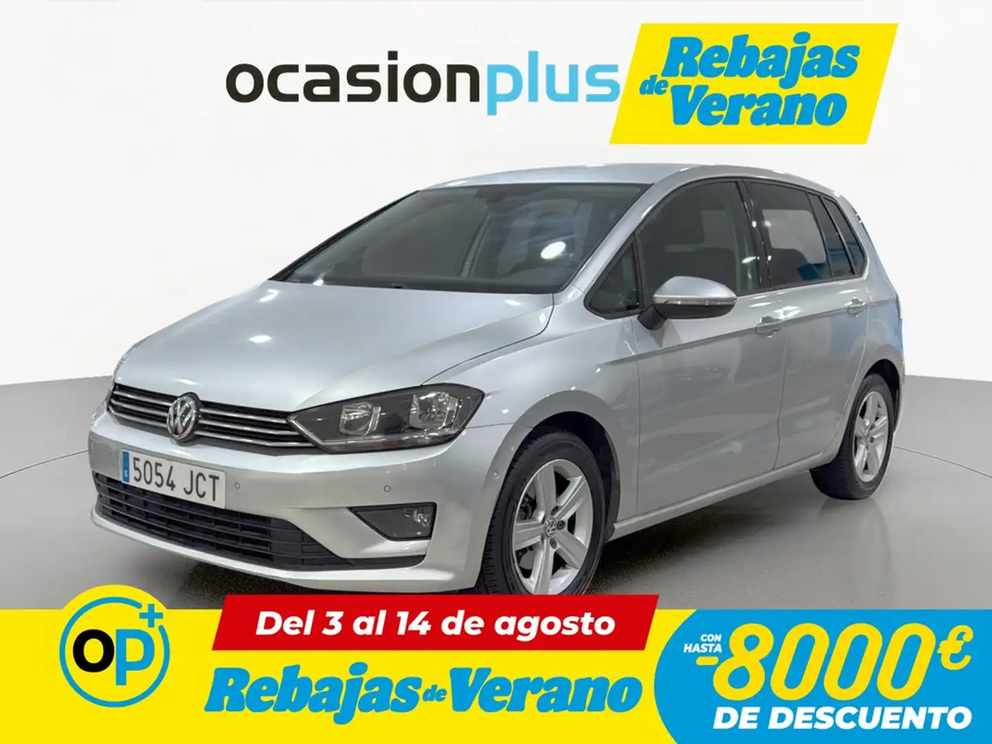 Volkswagen Golf Sportsvan 1.6TDI CR BMT Advance DSG Gris - 1