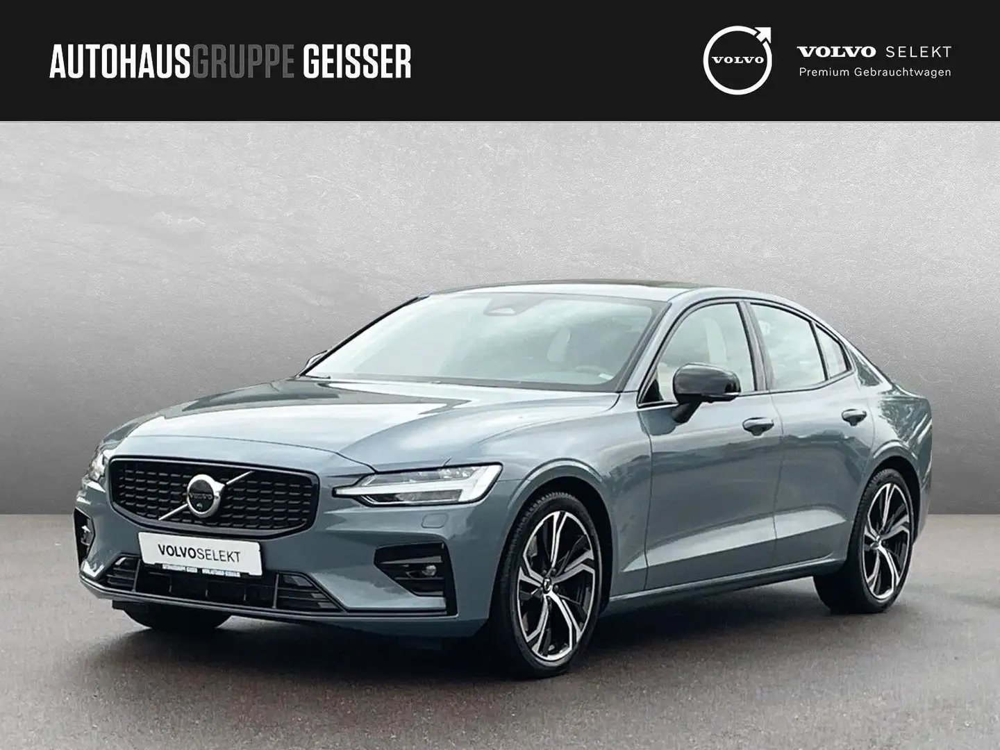 Volvo S60 B5 AWD Mild-Hybrid Ultimate Dark ACC BLIS SD Grau - 1