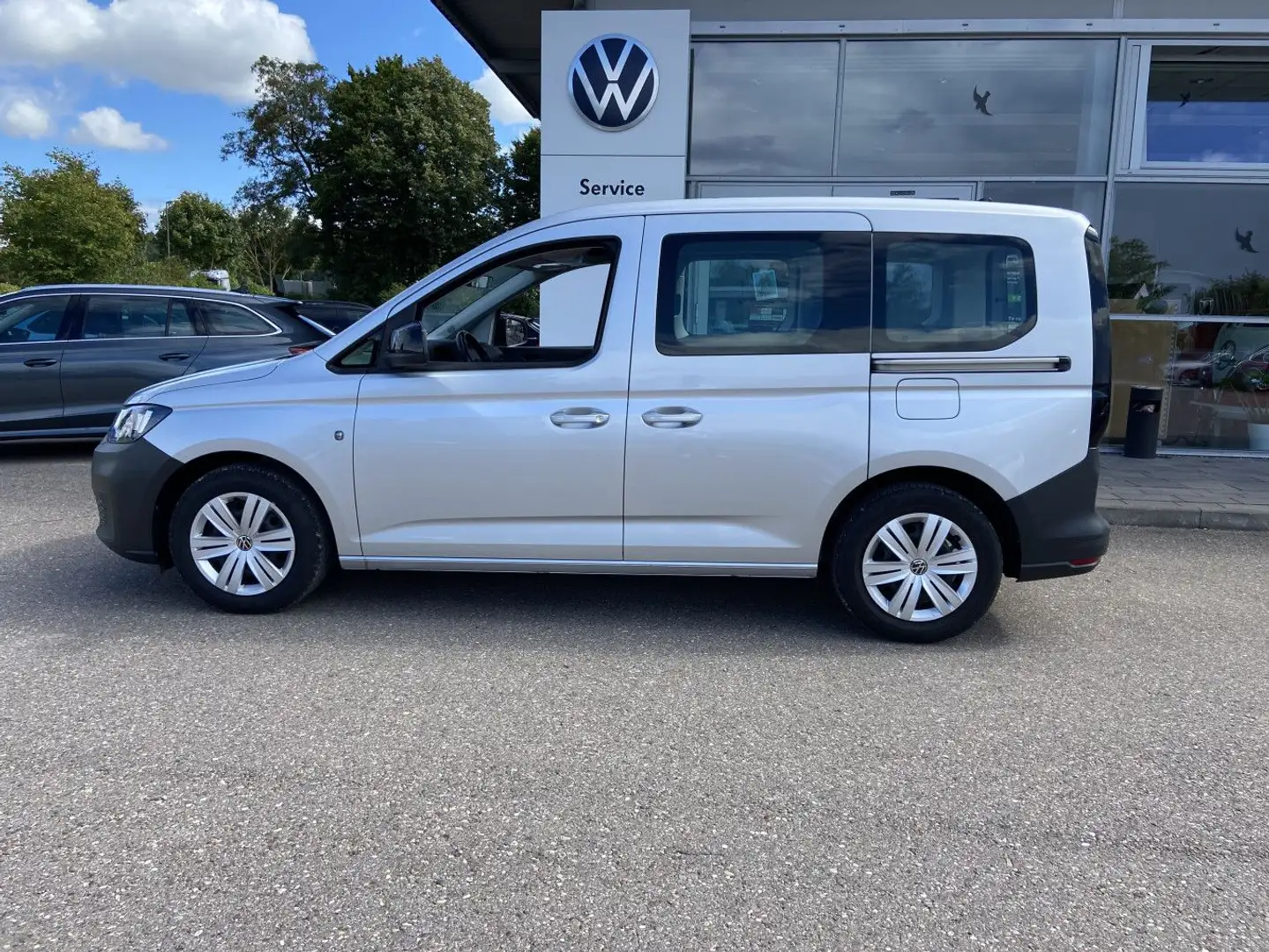 Volkswagen Caddy Kombi 2.0 TDI 5-SITZER+NAVI+STANDHEIZUNG+S Silber - 2