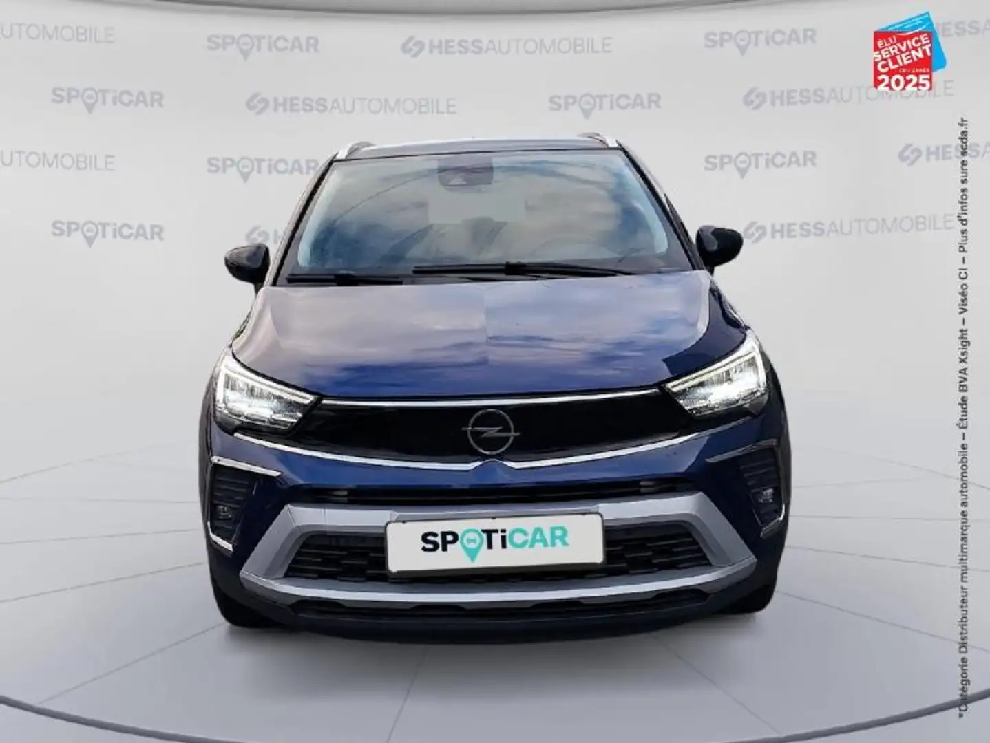 Opel Crossland 1.2 Turbo 110ch Elegance Bleu - 2