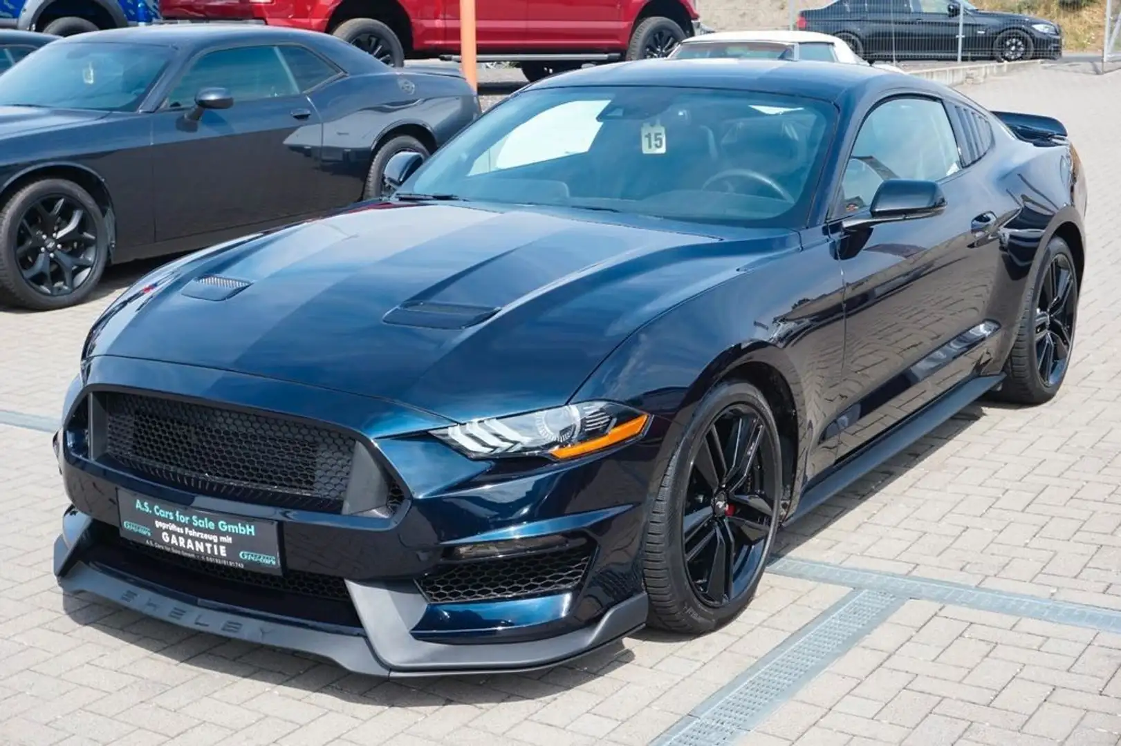 Ford Mustang 2,3 EcoBoost.Automatik.Digital. Blau - 2