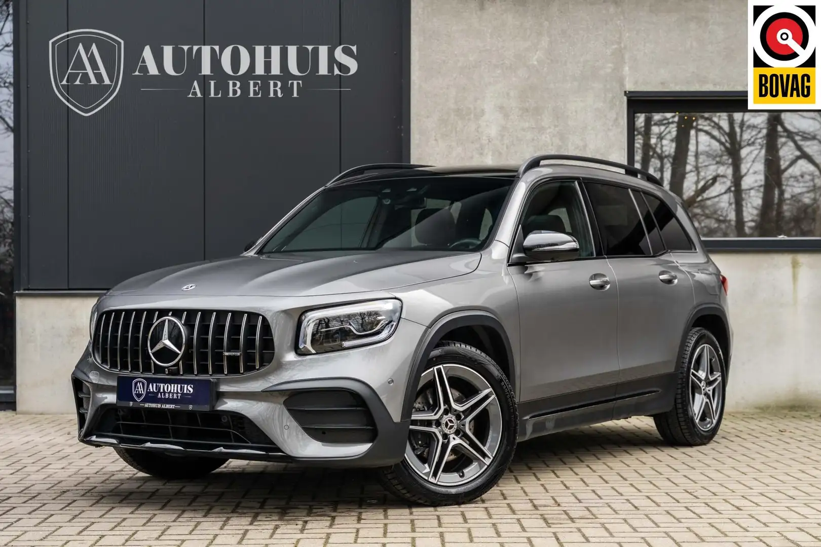 Mercedes-Benz GLB 200 AMG 7p Burmester Panoramadak 360c Sfeer Gris - 1