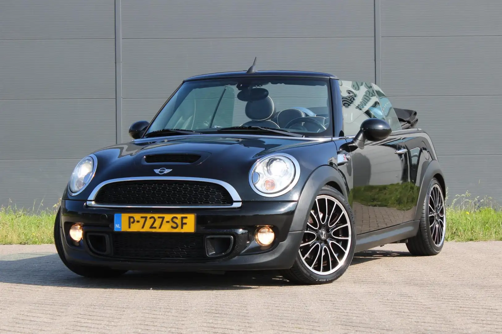 MINI Cooper S Cabrio Mini 1.6 Chili !!NIEUWBINNEN!! Zwart - 2