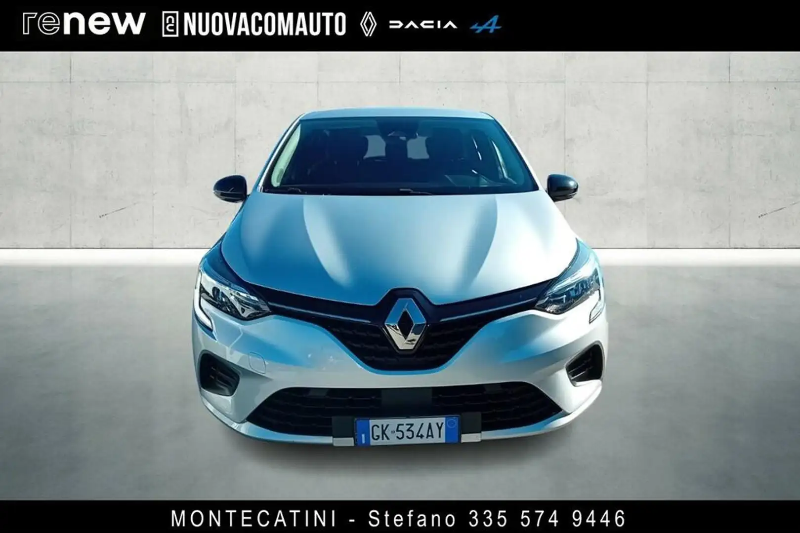 Renault Clio 1.6 hybrid Equilibre E-Tech 145cv auto Gris - 2