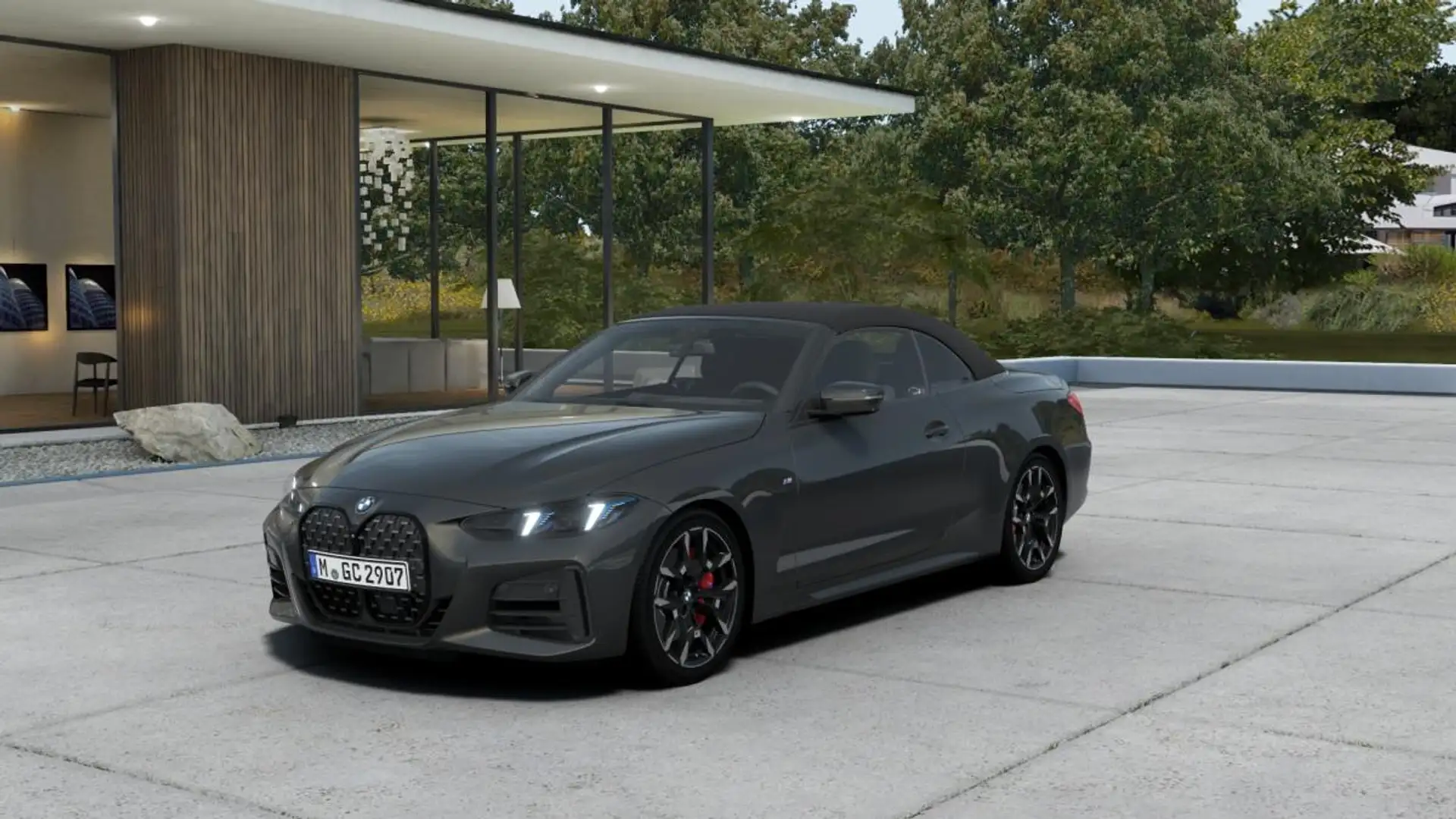 BMW 420 d Cabrio inkl. M Sportpaket Pro, Innovationspaket, Grau - 1
