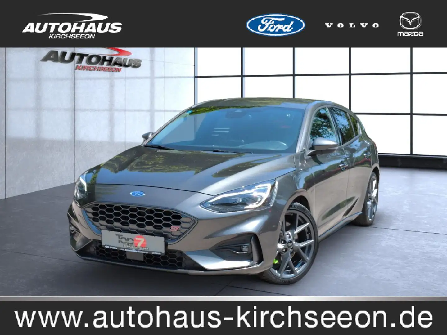 Ford Focus 2.3 EcoBoost ST 5-türig Bluetooth Navi LED Grigio - 1