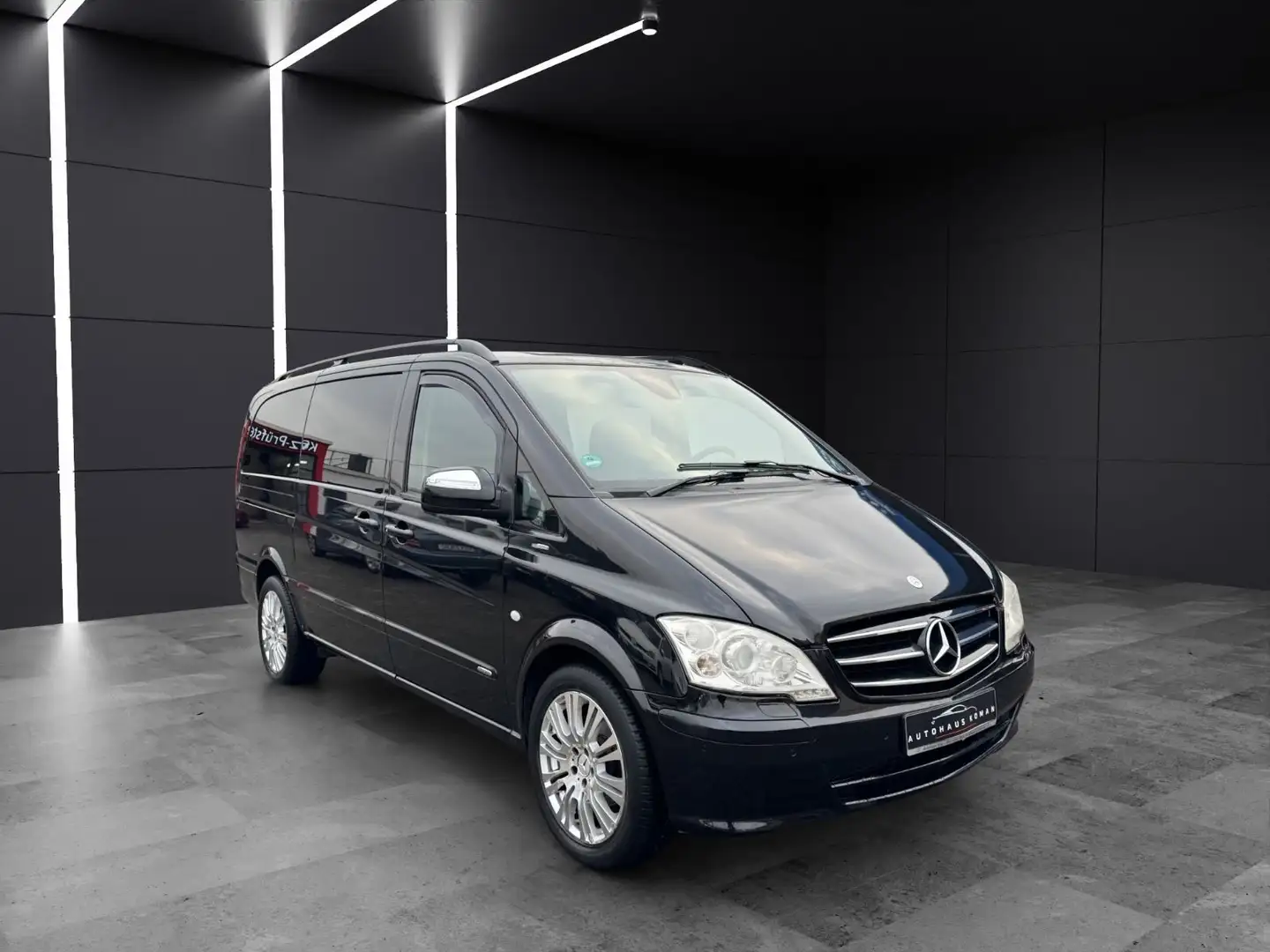 Mercedes-Benz Vito 116CDI LANG*AUTOM*ESDH*PDC*NAVI*6 SITZE, Noir - 2