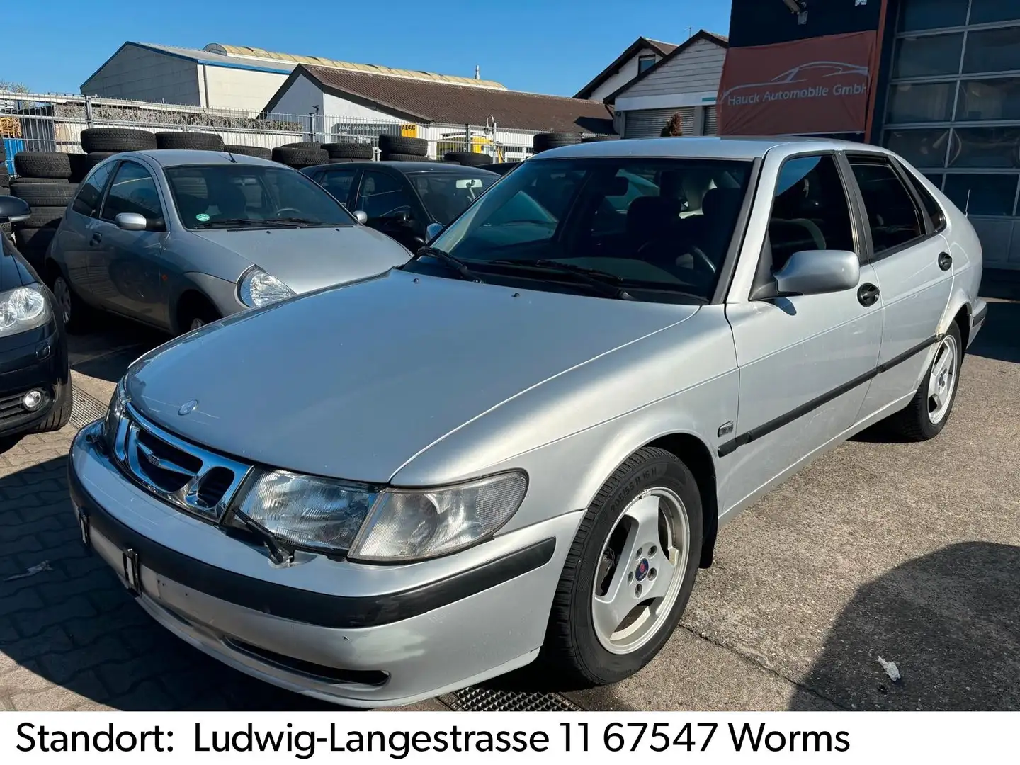 Saab 9-3 2.0t Ecopower Fünftürer /SHZ/Radio/Winter. Argent - 1