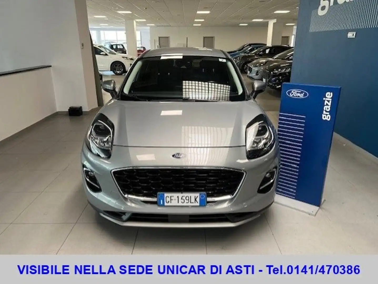 Ford Puma 1.0 Ecoboost Hybrid Titanium Grigio - 2