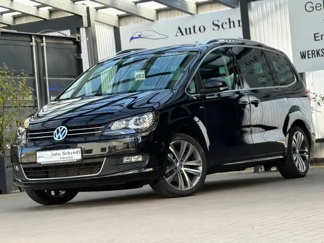Volkswagen Sharan 2.0 TDI DSG Cup, 7-Sitzer, AHK, Pano, Sport-FW, Bi-Xenon, Dynamic Light, Elektr. Schiebetüren, Park-Assist, Navi, SR+WR