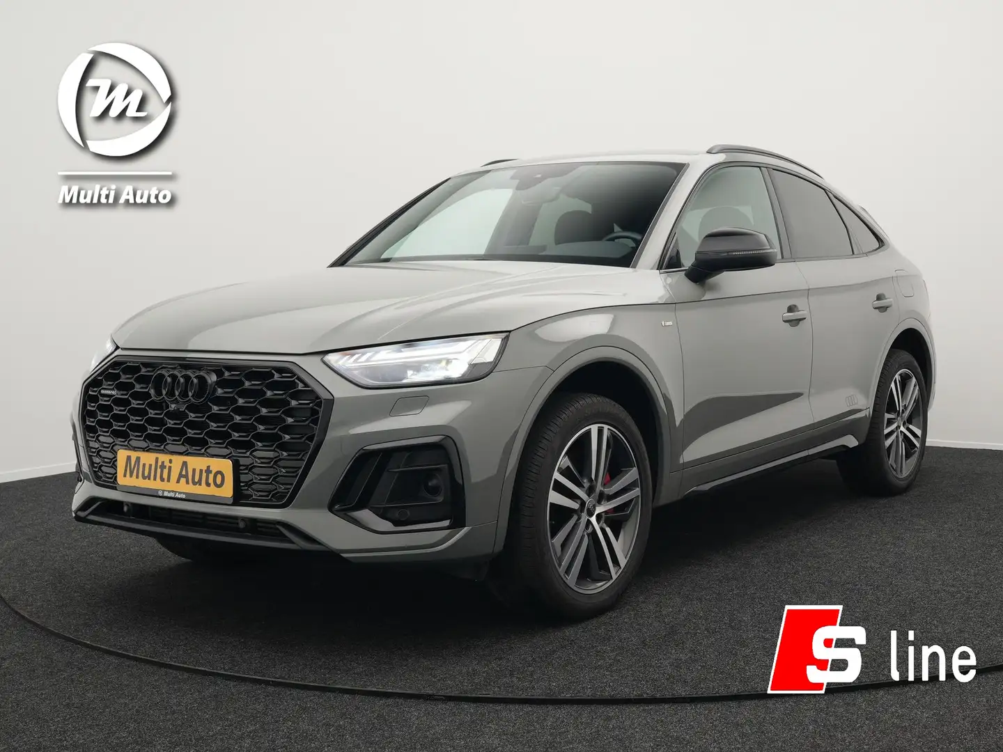 Audi Q5 Sportback 50 TFSI e S Line Plug In Hybrid Dealer O Grijs - 1