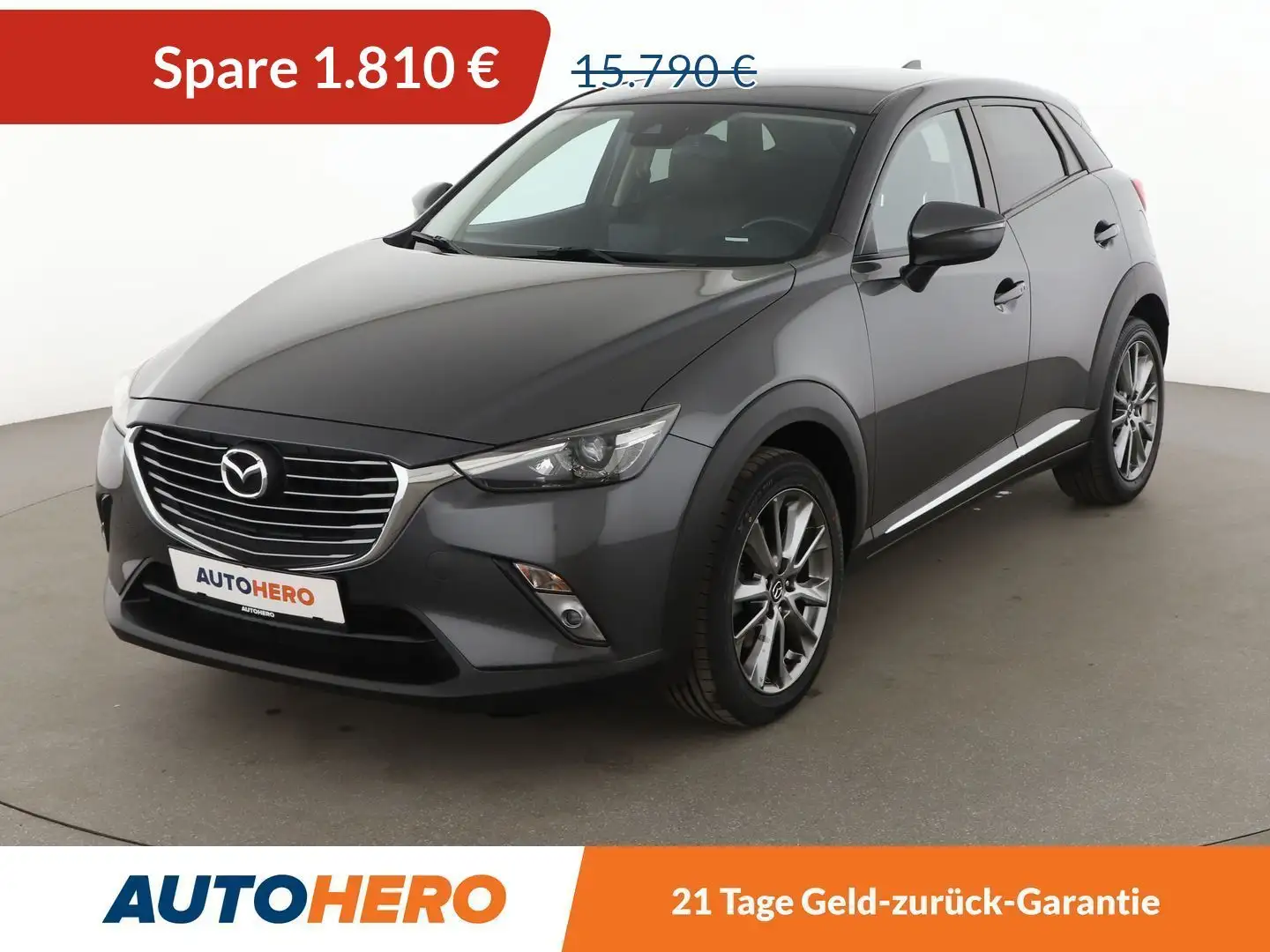 Mazda CX-3 2.0 Kizoku Intense*NAVI*TEMPO*CAM*PDC*SHZ* Grau - 1