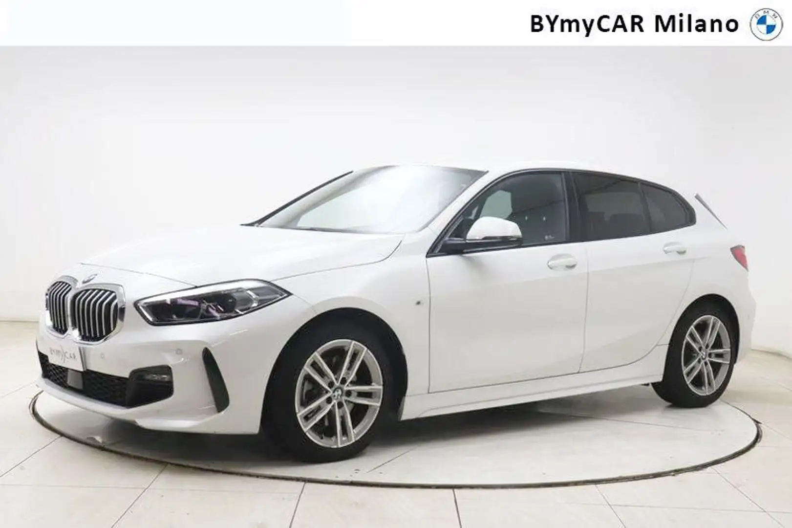 BMW 118 d Msport auto Bianco - 1
