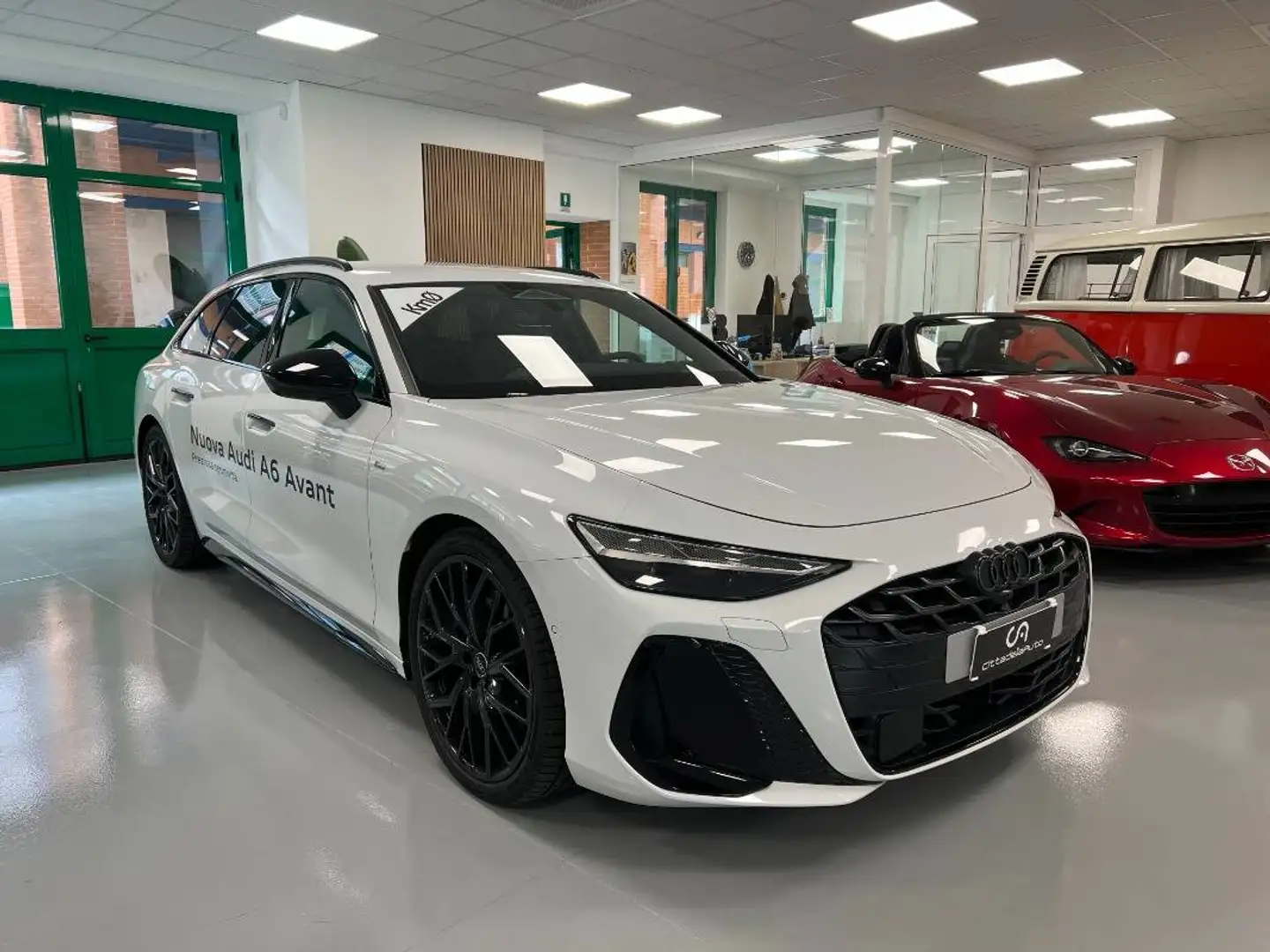 Audi A6 2.0 tdi mhev + S line edition quattro 204cv s-tronic Bianco - 1