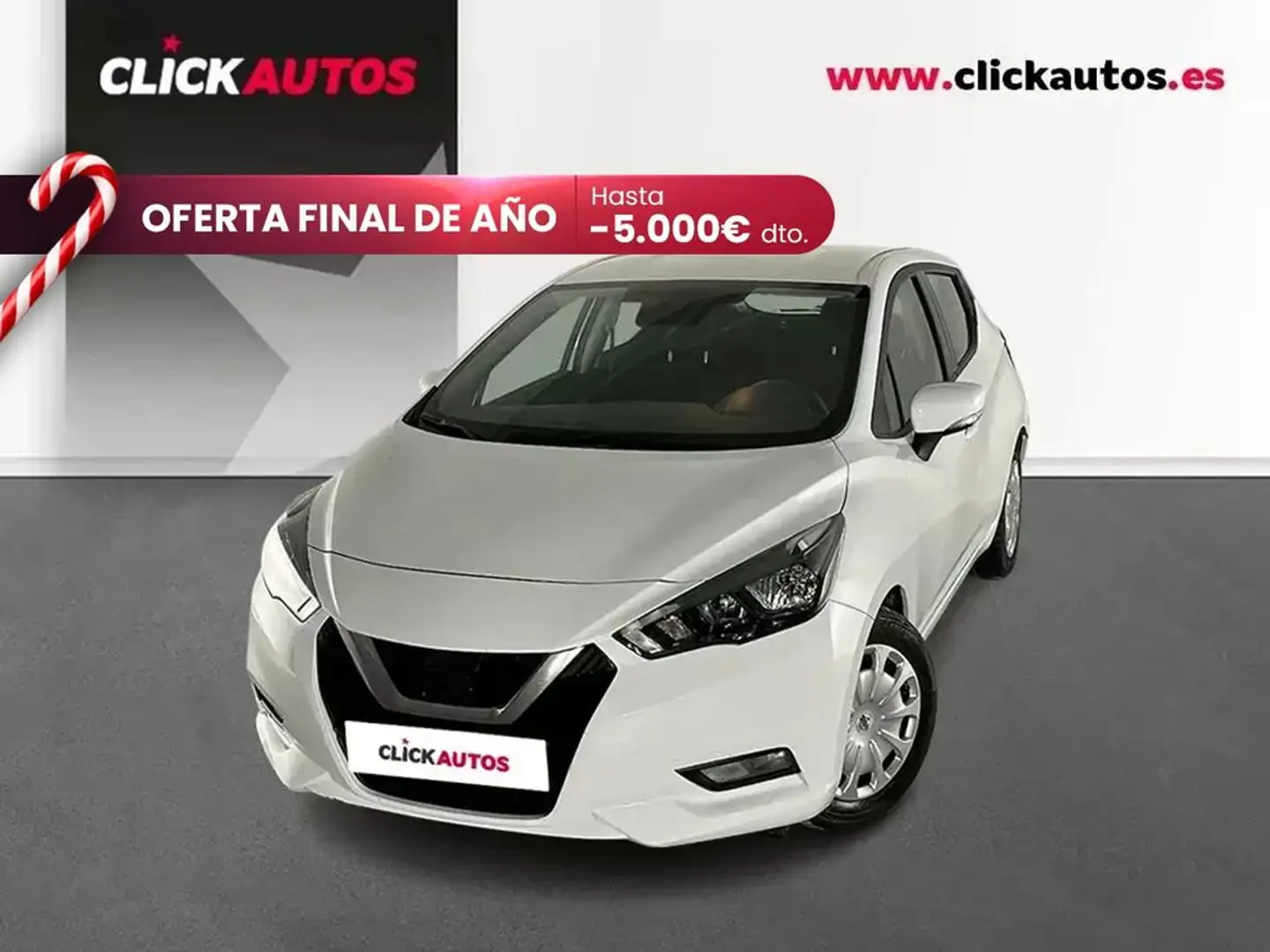 Nissan Micra IG-T Acenta 92 Blanco - 1