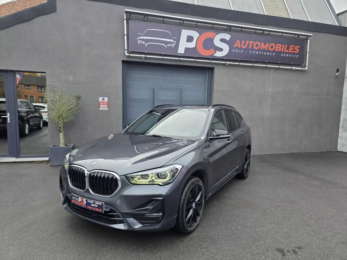 BMW X1 sDrive16 BOÎTE AUTO*CAMERA*TOIT OUVRANT*¨... Grigio - 2