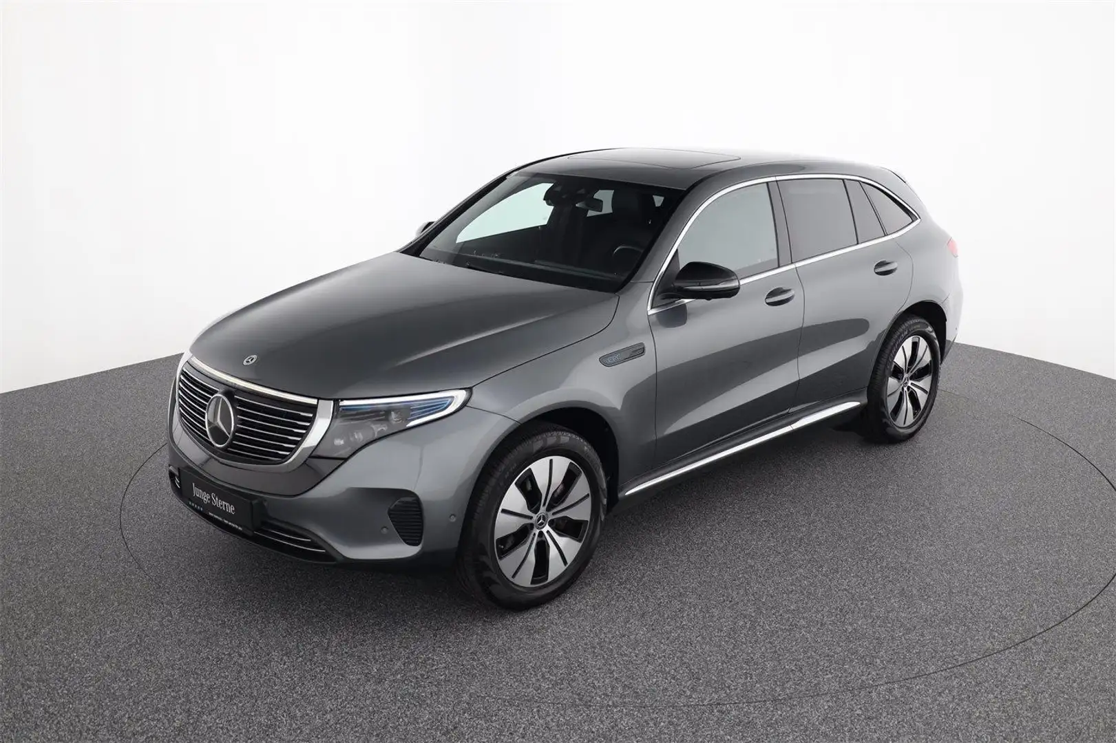 Mercedes-Benz EQC 400 4MATIC AMG Line LED NAVI AHK Distr. Plus Gris - 2