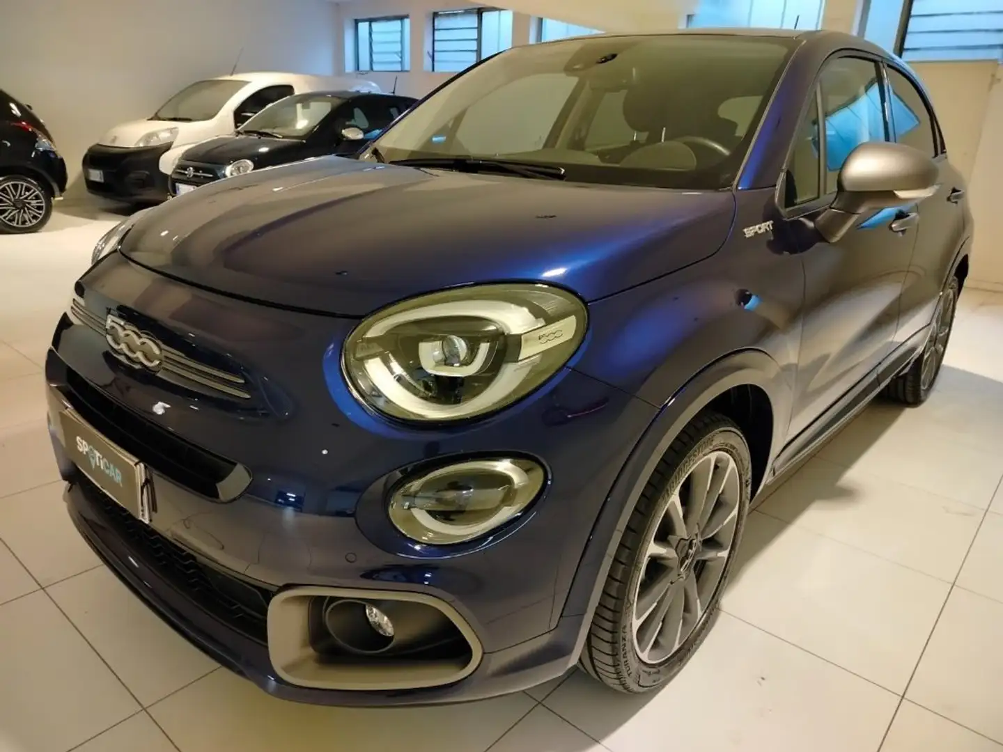 Fiat 500X 1.3 MJT 95CV Sport MY24 Blauw - 1