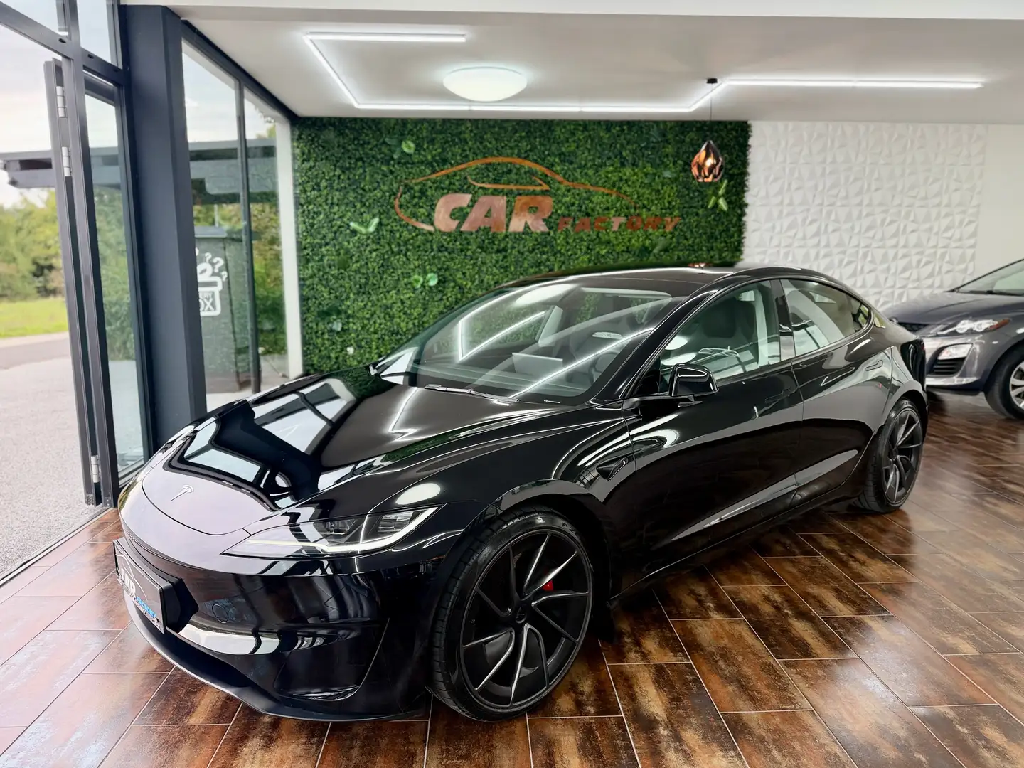Tesla Model 3 Model 3 PERFORMANCE * MWST * 20 ZOLL* CARBON * SOLID BLACK * Schwarz - 2