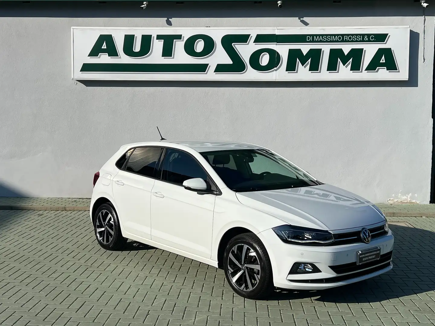 Volkswagen Polo 5p 1.0 tsi Highline 95cv  Ok x Neopaten.- PERFETTA Bianco - 1