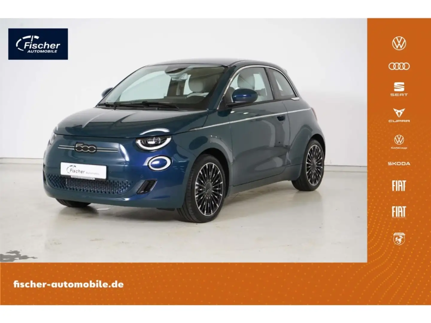 Fiat 500e Neuer Elektro by Bocelli sofort Verfügbar! Zielony - 1