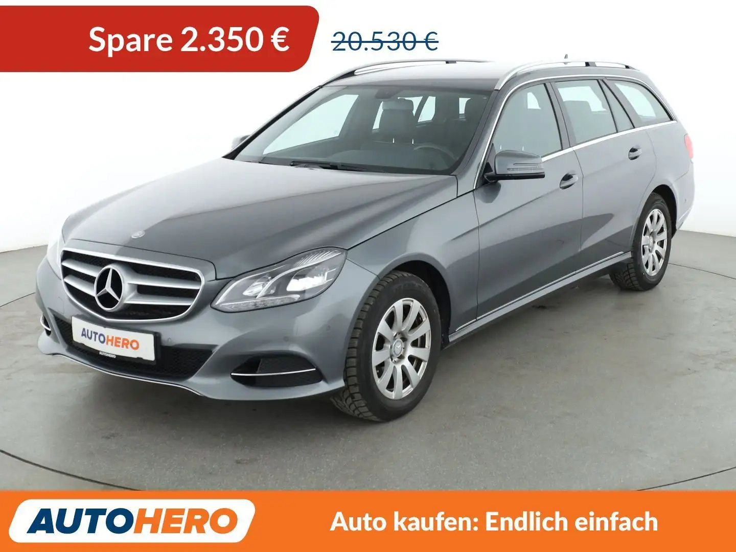 Mercedes-Benz E 200 T BlueTEC Avantgarde Aut.*LED*TEMPO*PDC*SHZ*KLIMA* Grau - 1