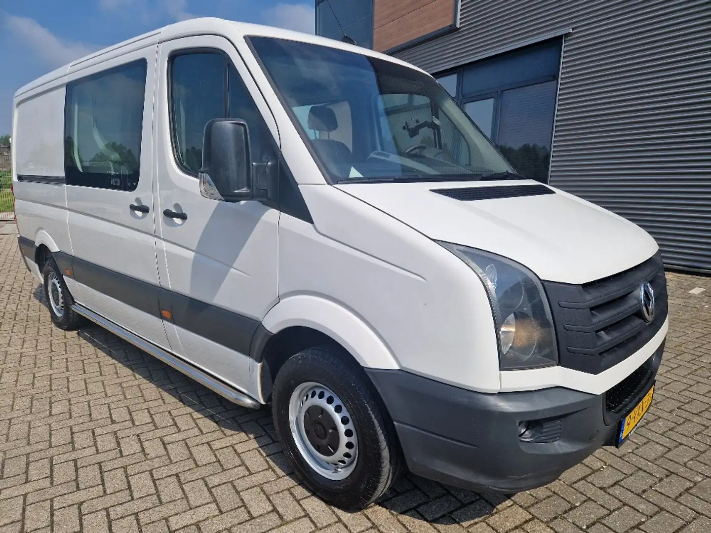 Volkswagen Crafter 2.0 TDI 140pk L2H1 6-pers MARGE BM DC airco cruise Wit - 2