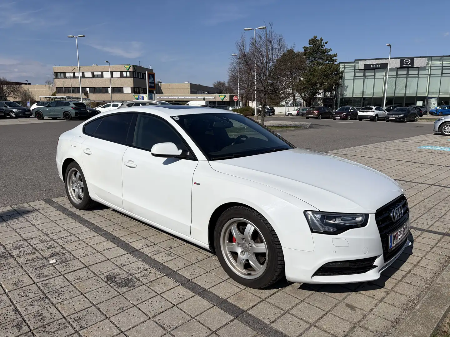 Audi A5 Sportback S-Line 2.0 140kW TDI Weiß - 2