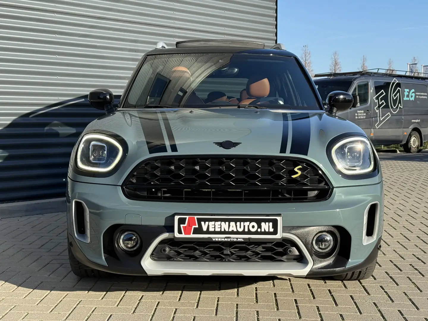 MINI Cooper SE Countryman 2.0 Leder/Pano/Camera/H&K Groen - 2