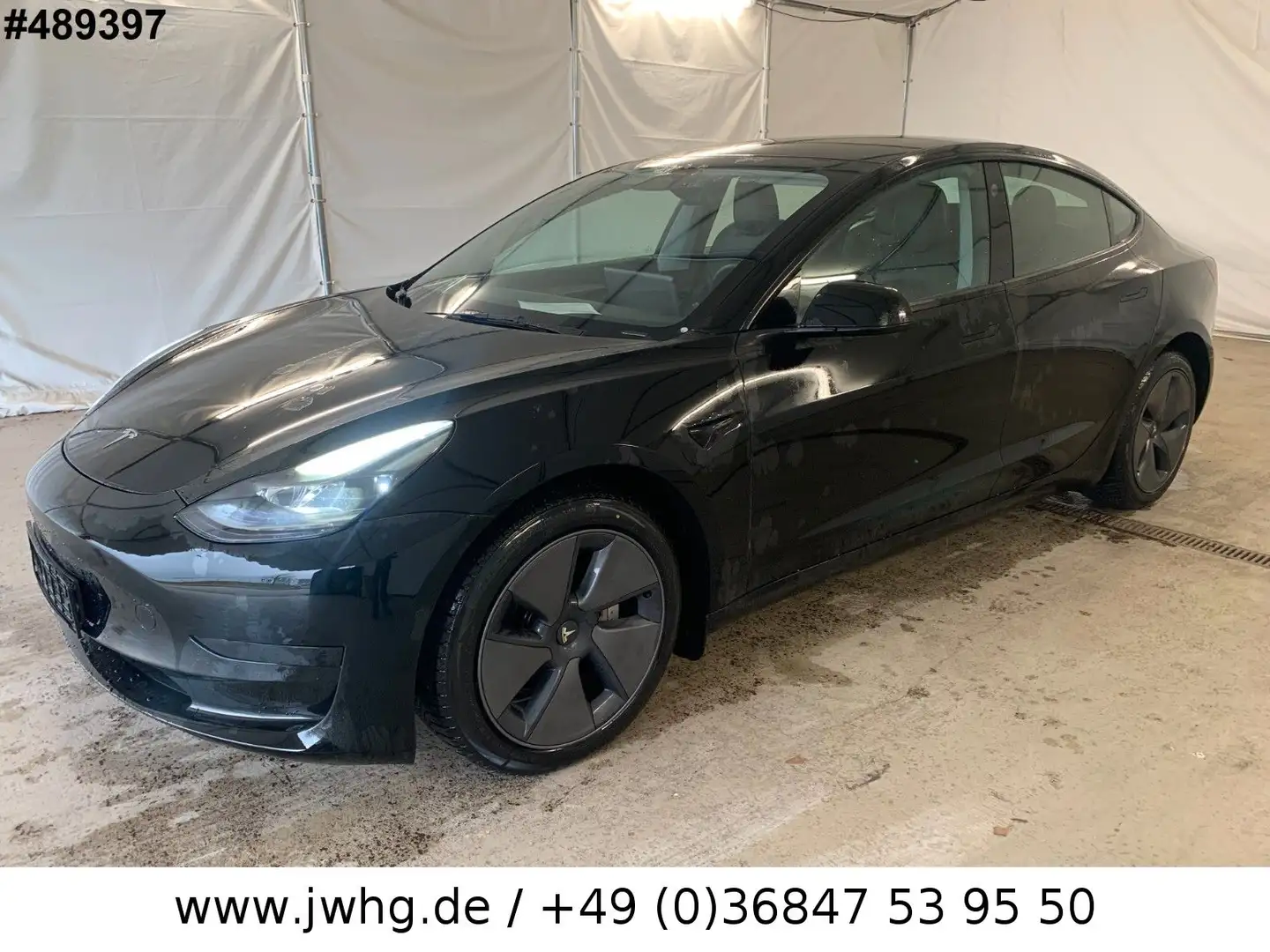 Tesla Model 3 LED Navi Wärmepumpe Ryzen Kam Autopilot Schwarz - 1