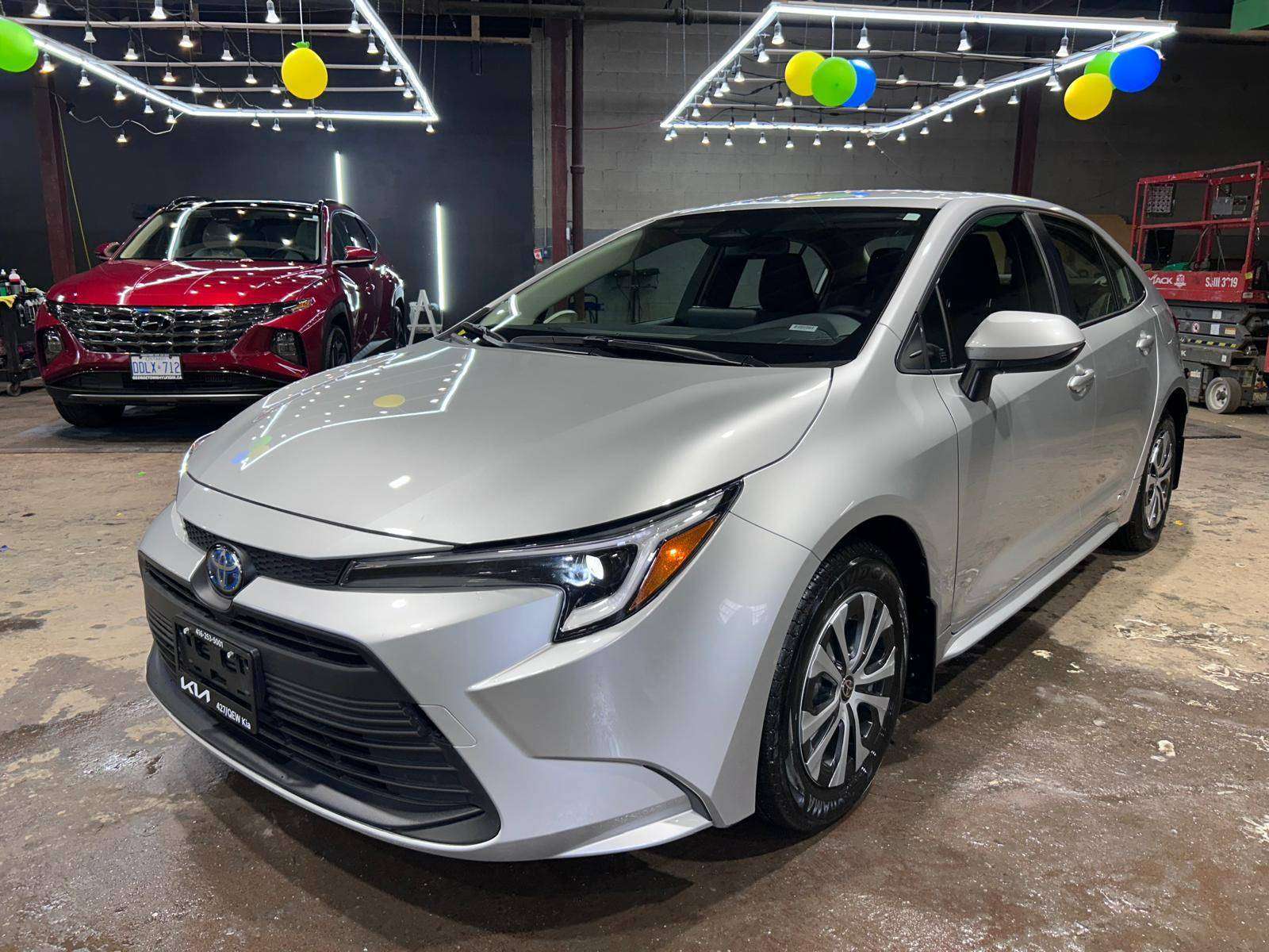 Silver 2025 Toyota Corolla Hybrid Sedan All-Wheel Drive Automatic