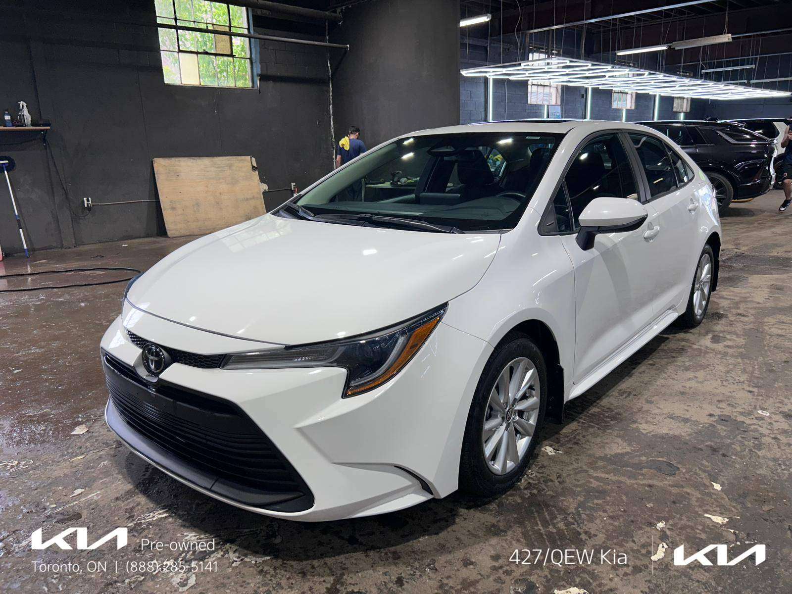 Silver 2025 Toyota Corolla Hybrid Sedan All-Wheel Drive Automatic
